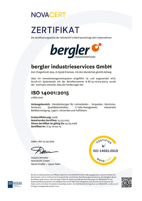 Zertifikat